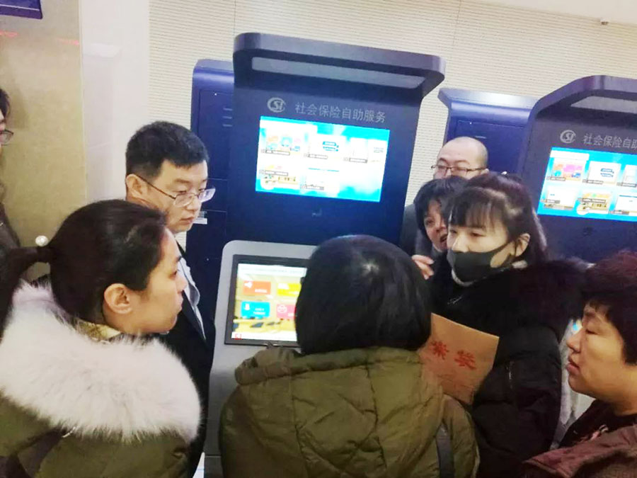 社?？ㄗx卡器模組在哈爾濱社會保障自助一體機安裝使用